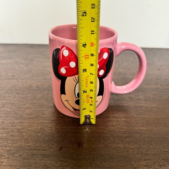 Minnie Mouse Mugs Set of 3 Disney Parks Disney Jerry Leigh Pink Black Red Cups - Picture 16 of 16